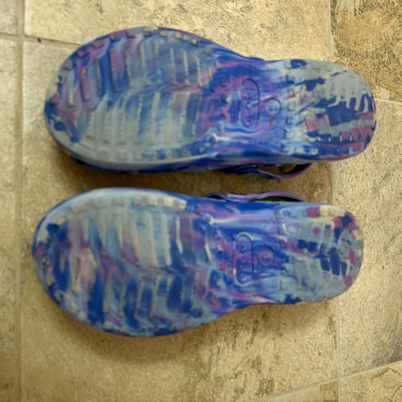 CROCS Blue and Purple Clogs - Picture 5 of 5